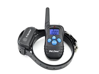 Petrainer PET998DBB 330 Yards Remote Dog Shock Training Collar with Beep / Vibration / Shock Electric Ecollar