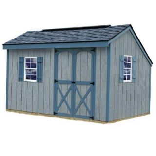 Best Barns Easton 12 ft. x 16 ft. Wood Storage Shed Kit with Floor ...