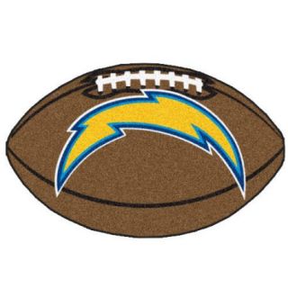FANMATS NFL San Diego Chargers Football Mat