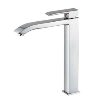 Level Single Lever Tub Faucet without Waste (Matte Chrome)