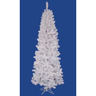 Vickerman 5.5 Crystal White Upside Down Artificial Christmas Tree