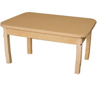36 x 24 Rectangular Classroom Table by Wood Designs