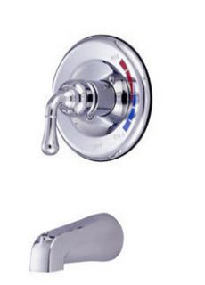 Kingston Brass KB631TO Polished Chrome Tub Faucet