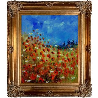 Ledent   Poppies 672121 Framed, High Quality Print on Canvas by Tori