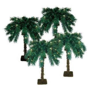 Sterling 2 ft. Pre Lit Palm Tree (Set of 4) 5210 24C