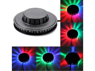 48 RGB LED Voice activated Stage Lighting Disco Bar DJ Party Rotating Light RGB LED Light