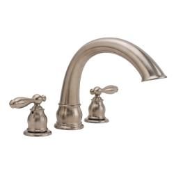 Fontaine Marcello Brushed Nickel Roman Tub Bathroom Faucet   12982500