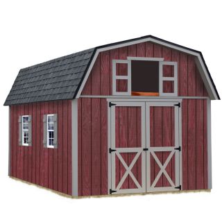 Best Barns Easton 12 ft. x 16 ft. Wood Storage Shed Kit with Floor ...