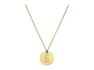 Roberto Coin Tiny Treasures 18K Yellow Gold Initial E Pendant Necklace