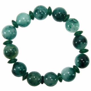 Elastic Jade Beads Bracelet (China)  ™ Shopping   Great