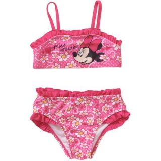 Minnie Mouse Baby Toddler Girl Two Piece Swimsuit