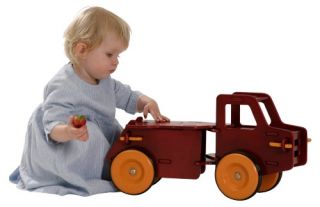 Haba Moover Dump Truck Riding Push Toy   Pedal & Push Riding Toys