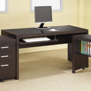 Coaster Furniture 800901 Papineau Computer Desk with Keyboard Drawer